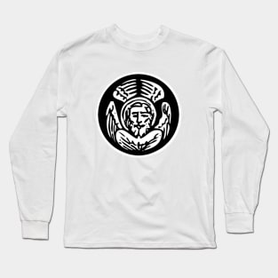 Winged Lion - white bkg Long Sleeve T-Shirt